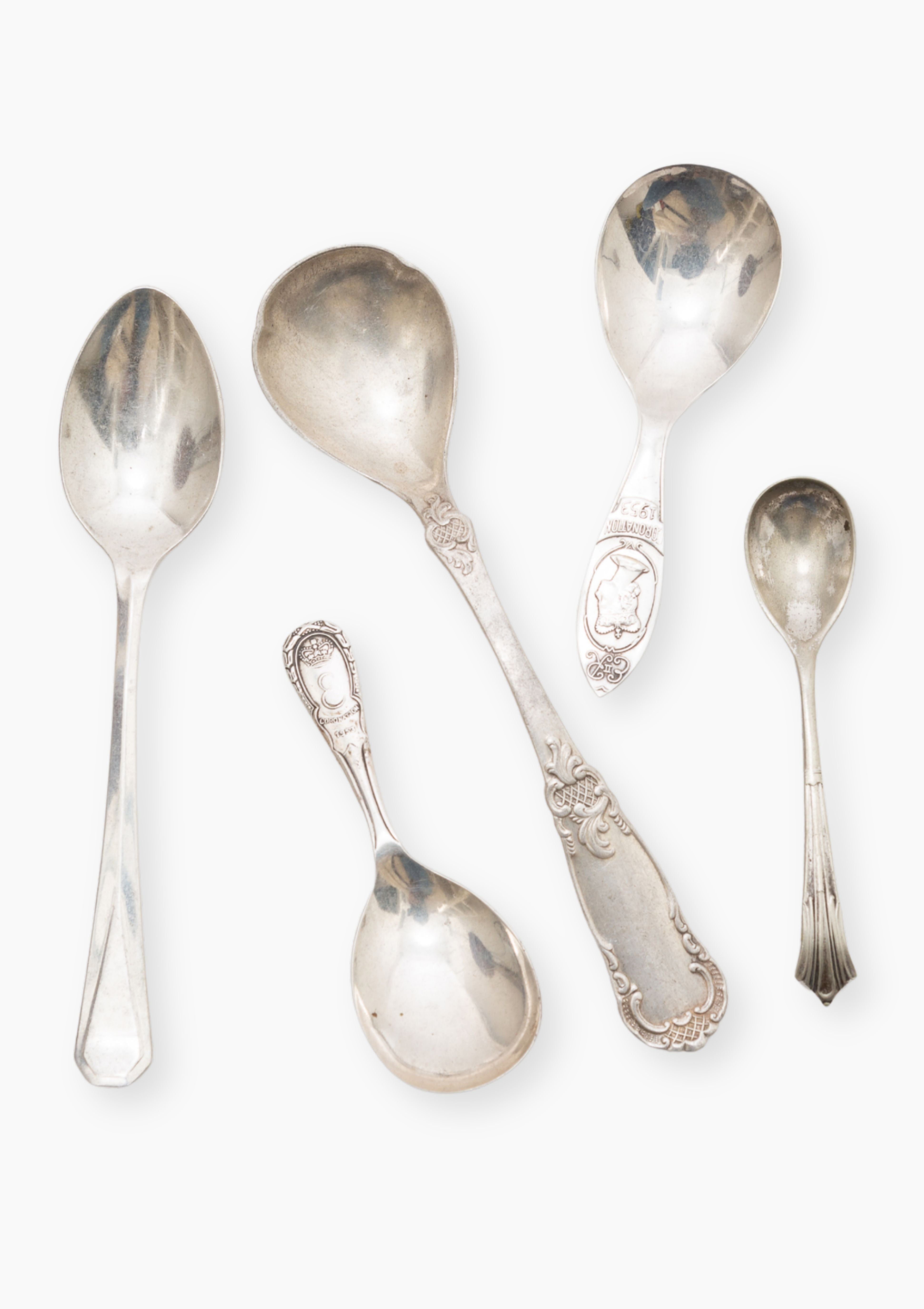 Antique Coronation Loose Leaf Tea Spoon 2