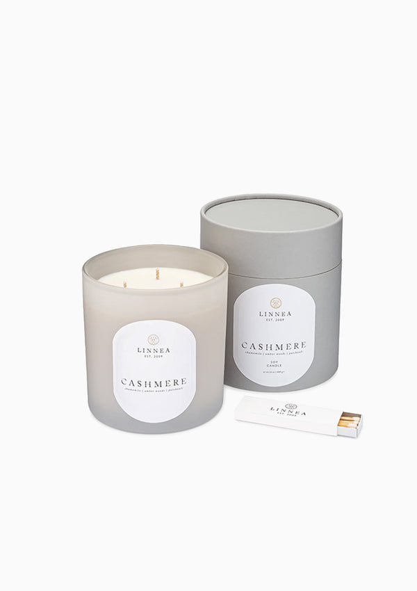 Cashmere Triple Wick Candle