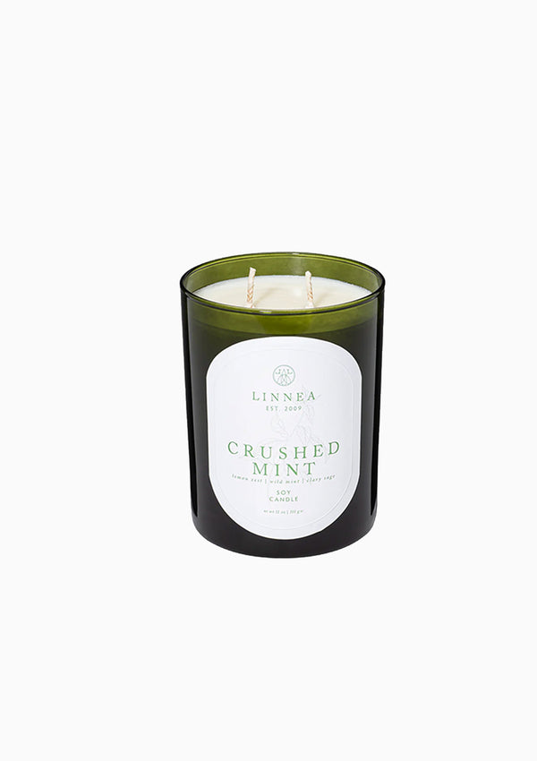 Crushed Mint Double Wick Candle