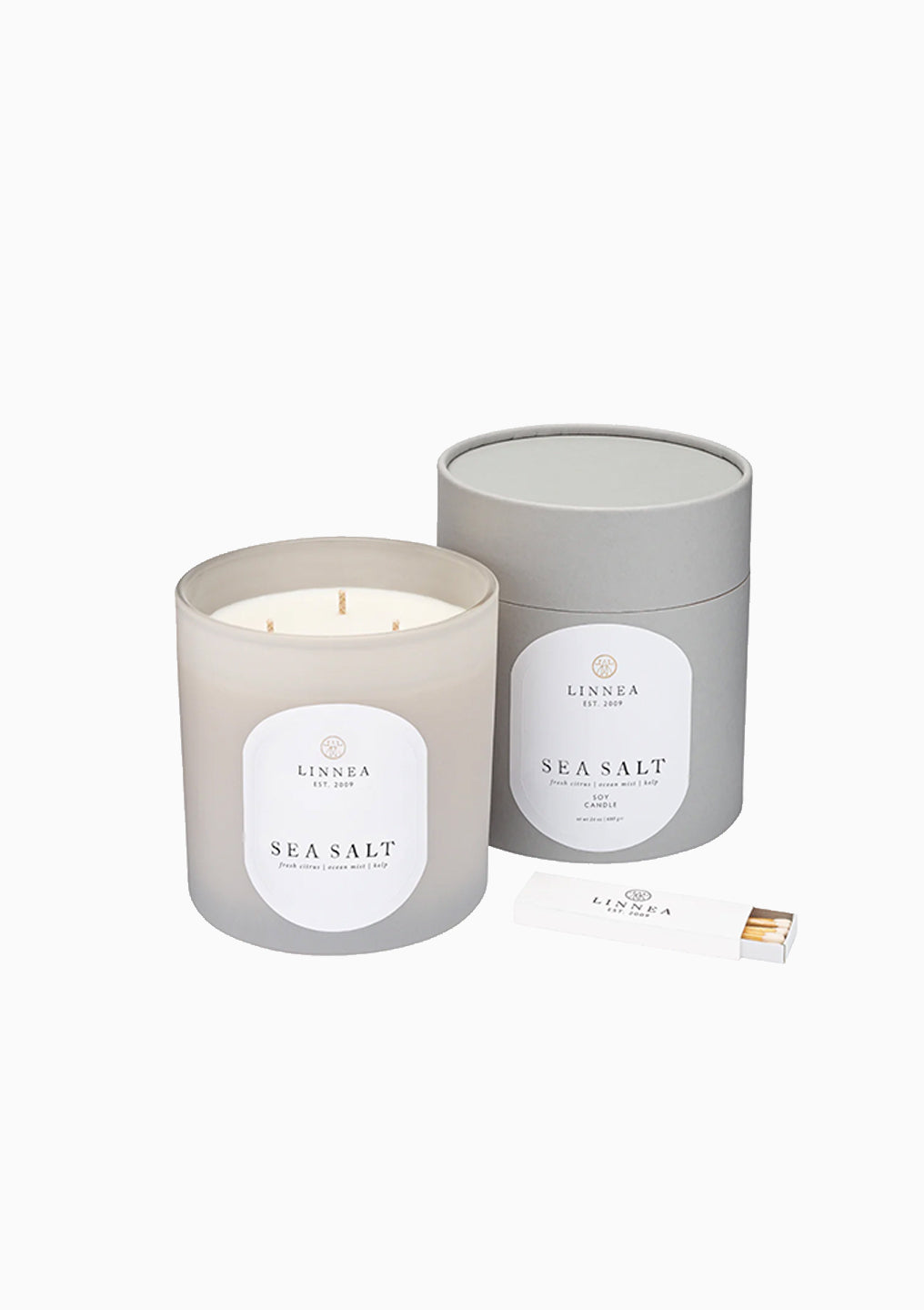 Sea Salt Triple Wick Candle