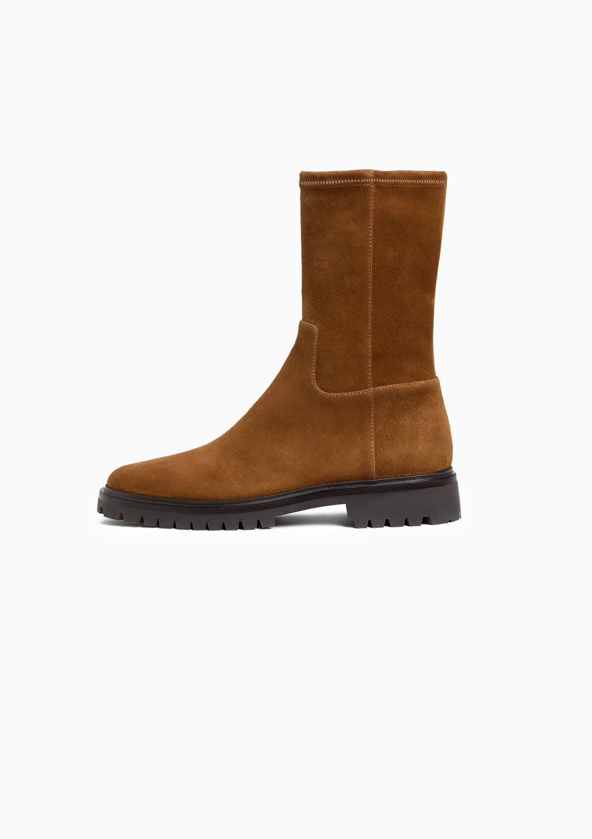 Danny Mid Lug Boot | Cacao/Dark Brown Suede