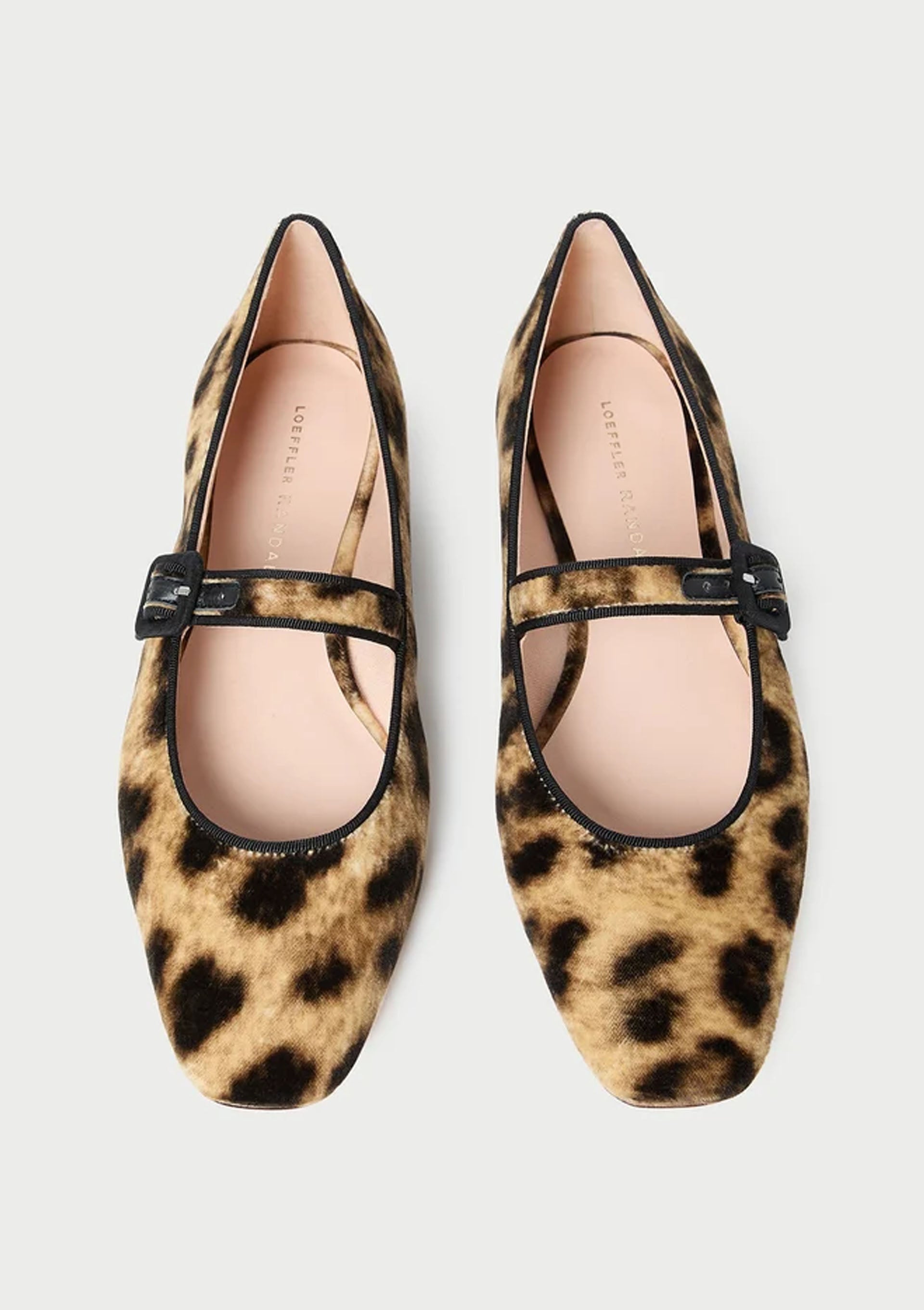 Ginger Velvet Mary Jane | Leopard
