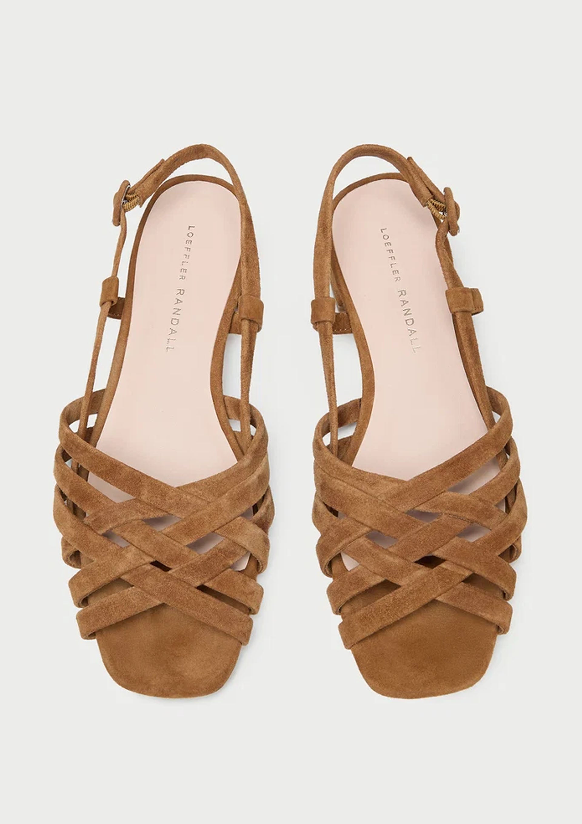 Shelly Flat Sandal | Cacao Suede