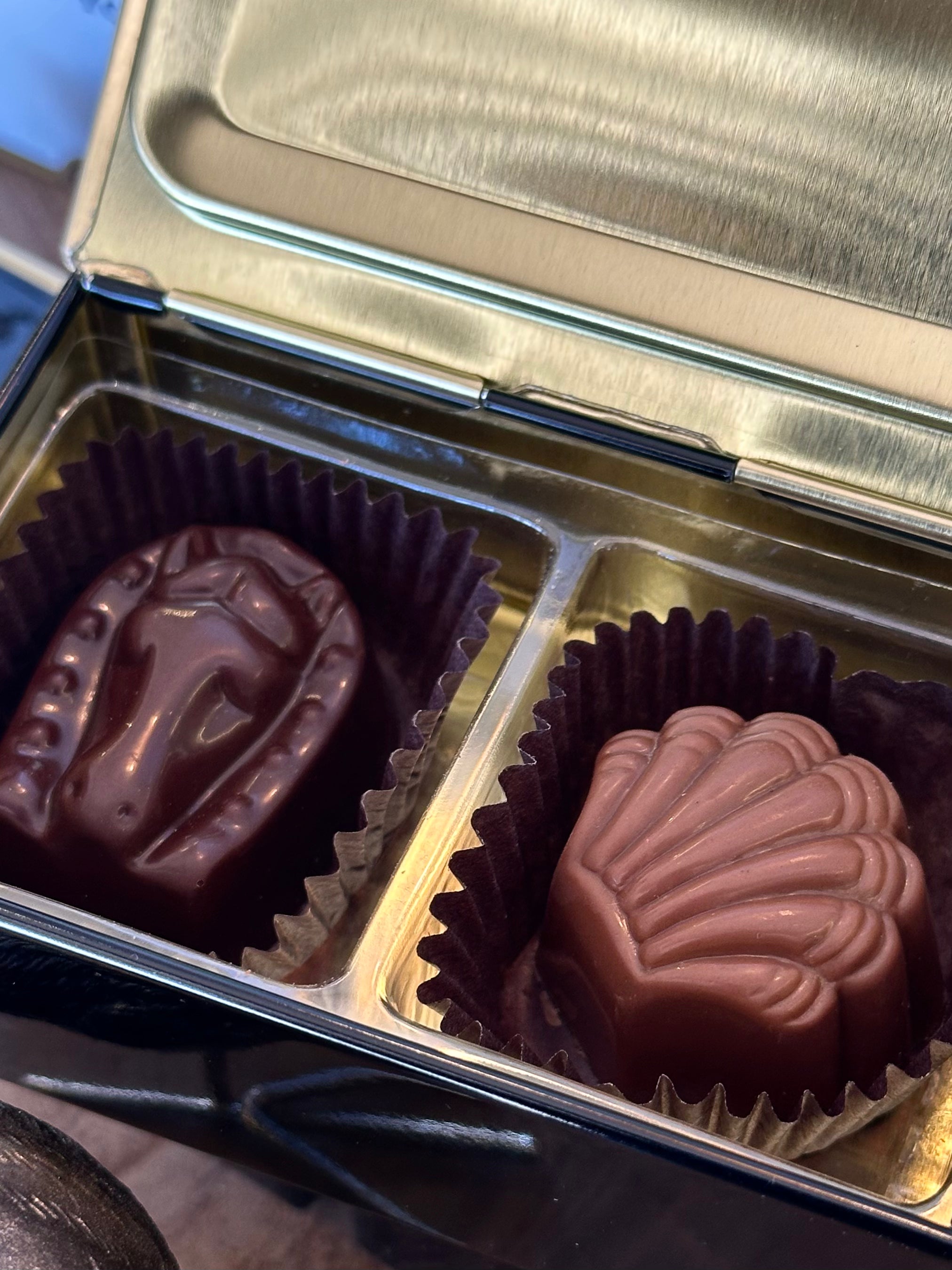 New York heritage chocolates by Louis Sherry, available at Diani.