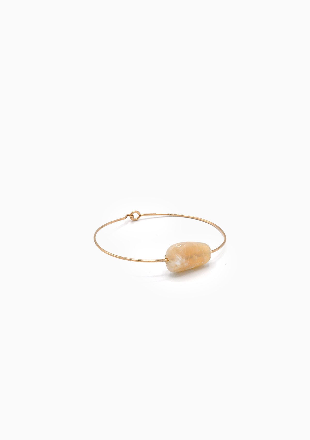Angel Chalcedony Cuff Bracelet