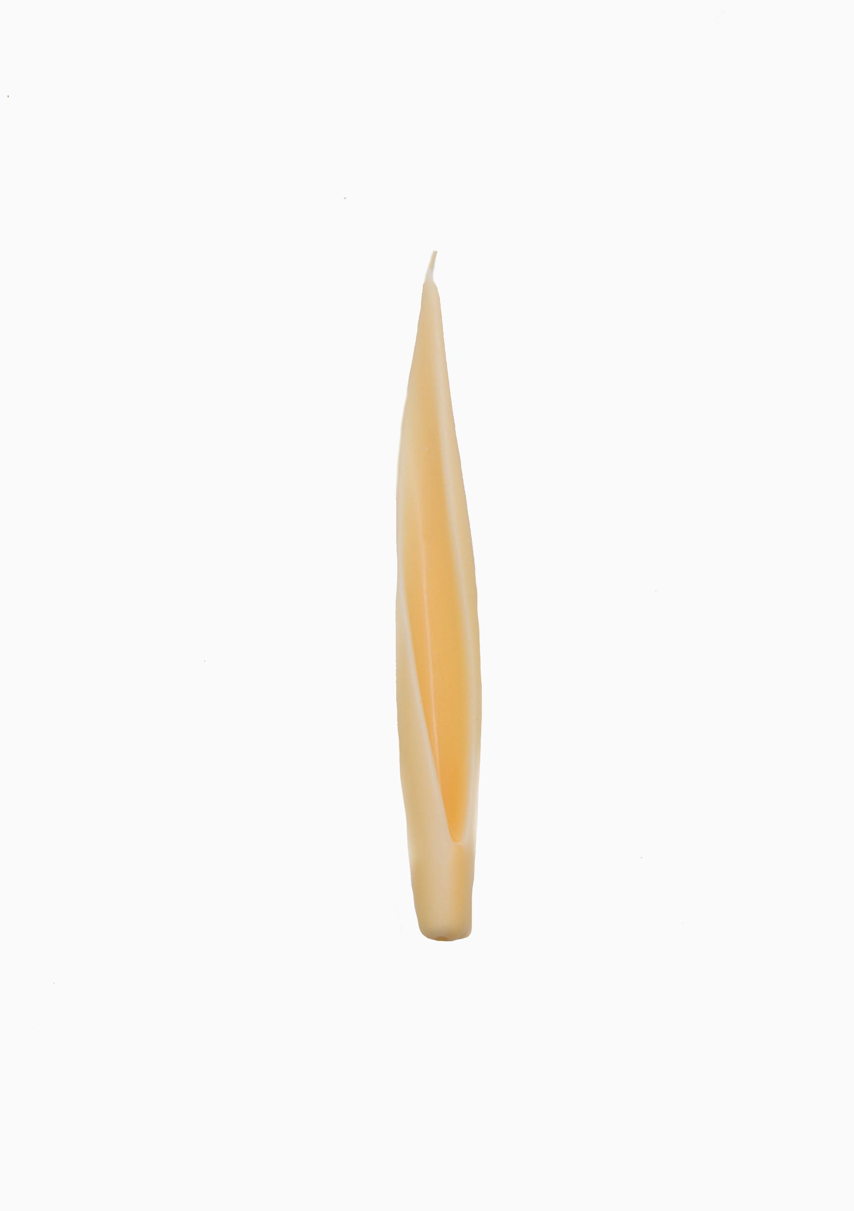 Matte Single Twist Dinner Candle | 13.75"