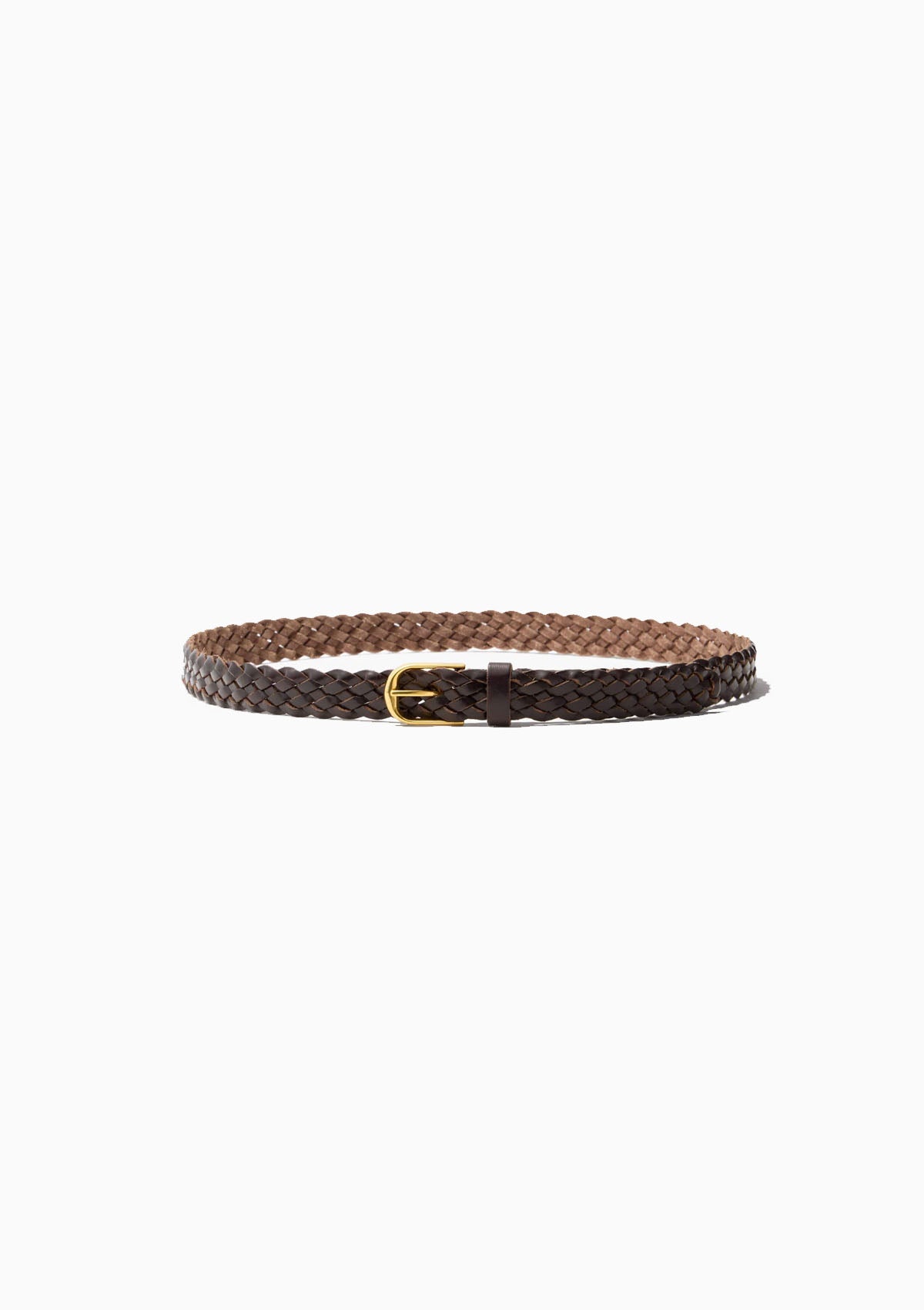 Braided Jane Belt | Espresso