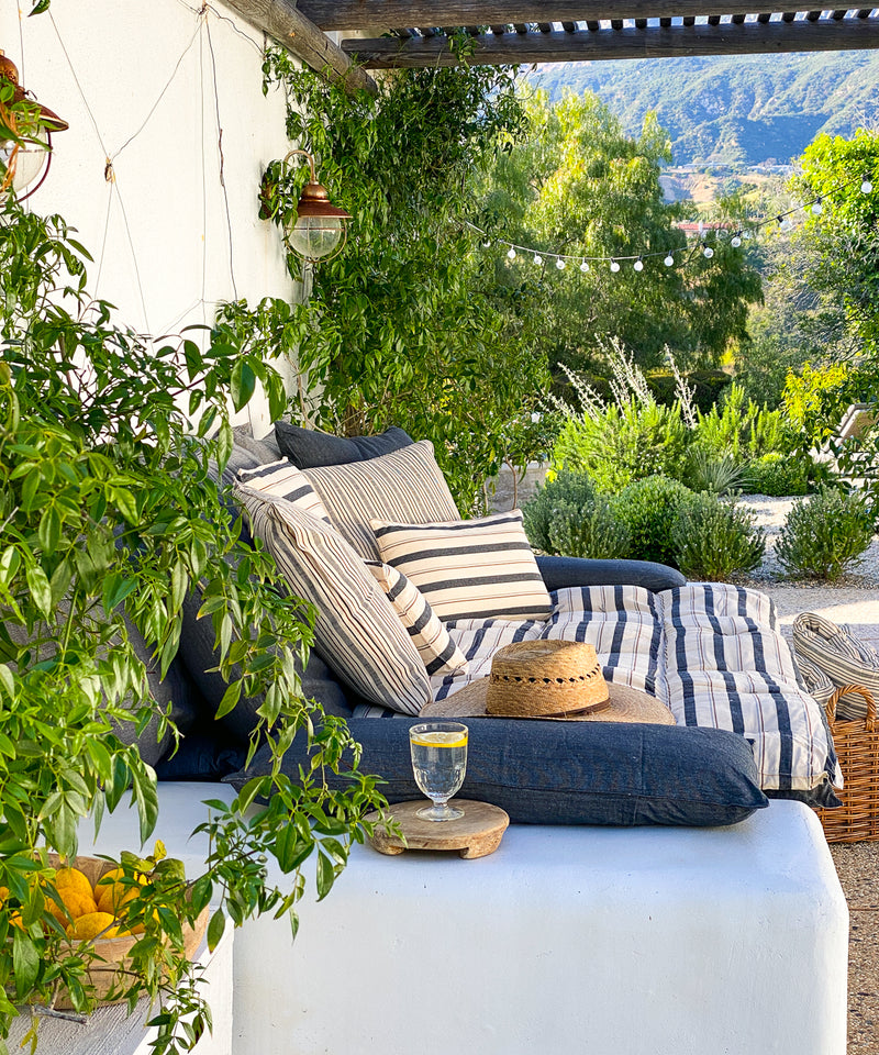 Bedroll Twin With Removable Cover | Greenwich Stripe, 36" x 75"