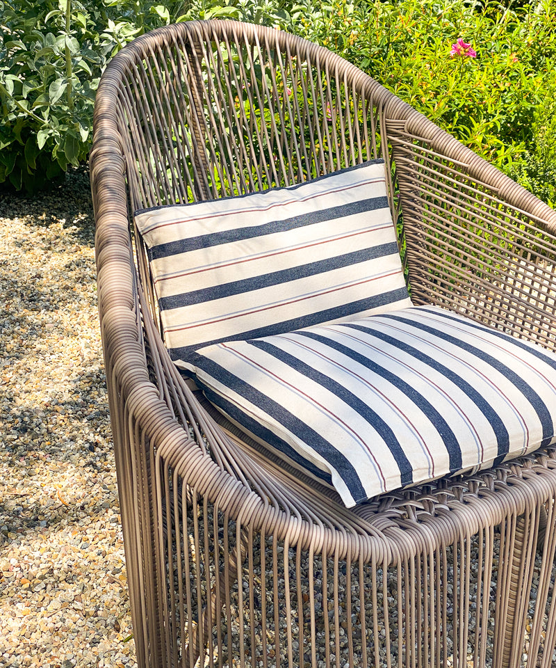 Cushion | Greenwich Stripe, 12" x 20"