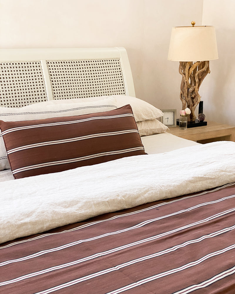 Long Cushion | Safari Stripe, 14" x 32"