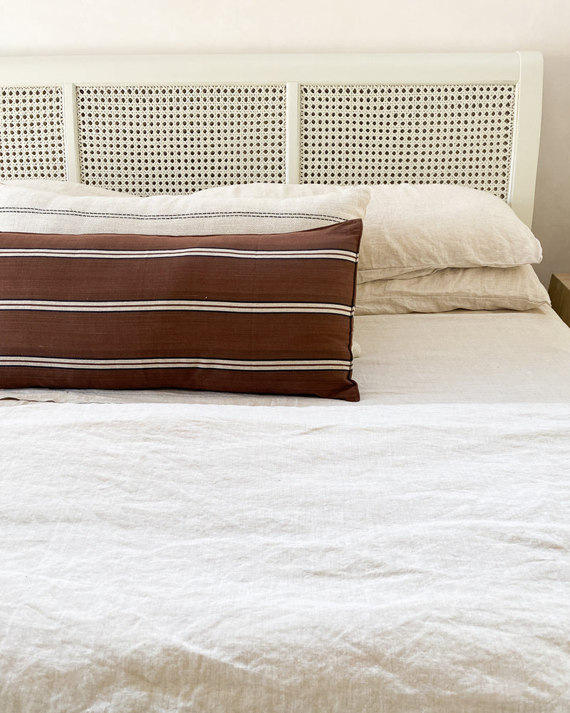 Long Cushion | Safari Stripe, 14" x 32"