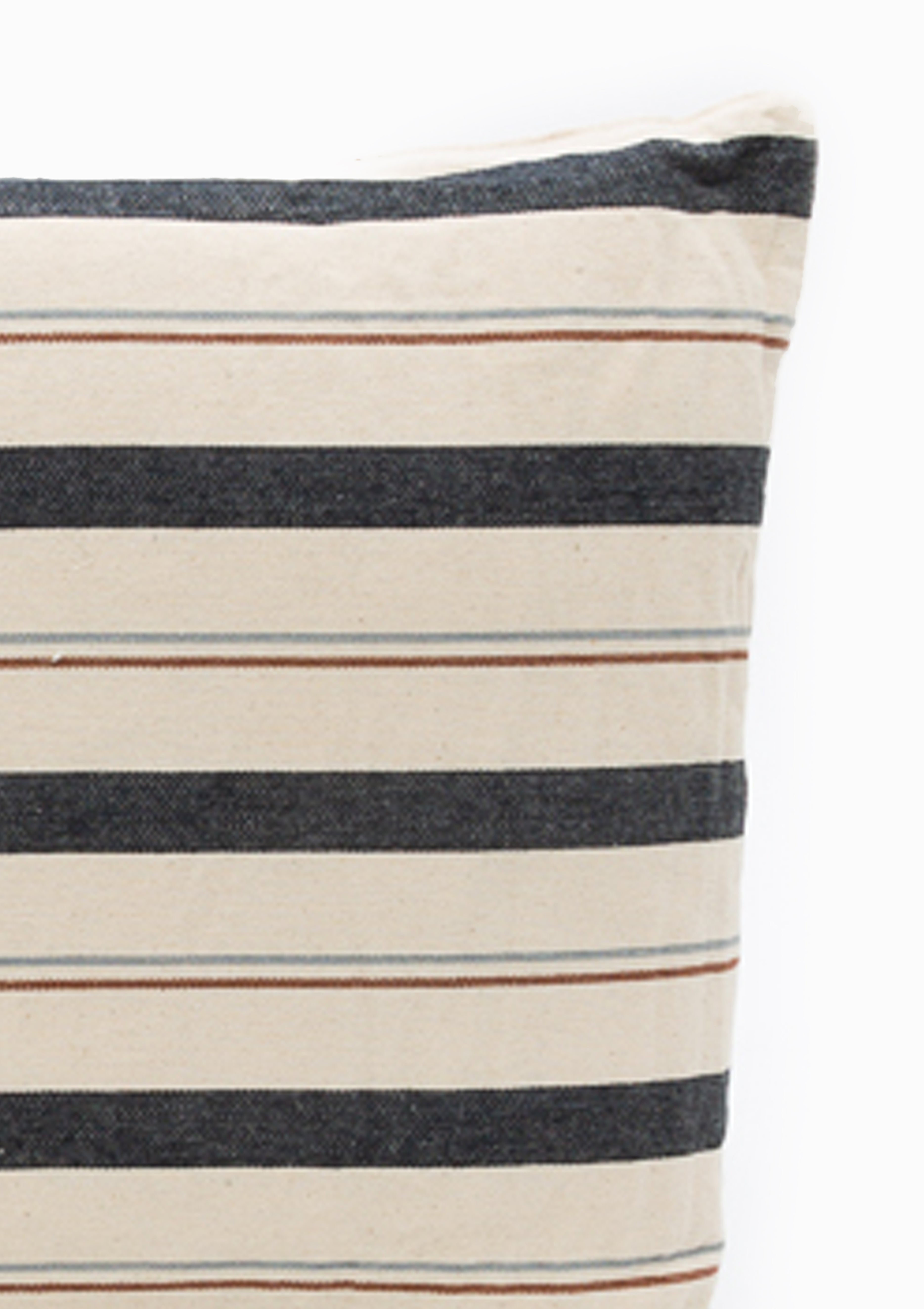 Long Cushion | Greenwich Stripe, 14" x 32"