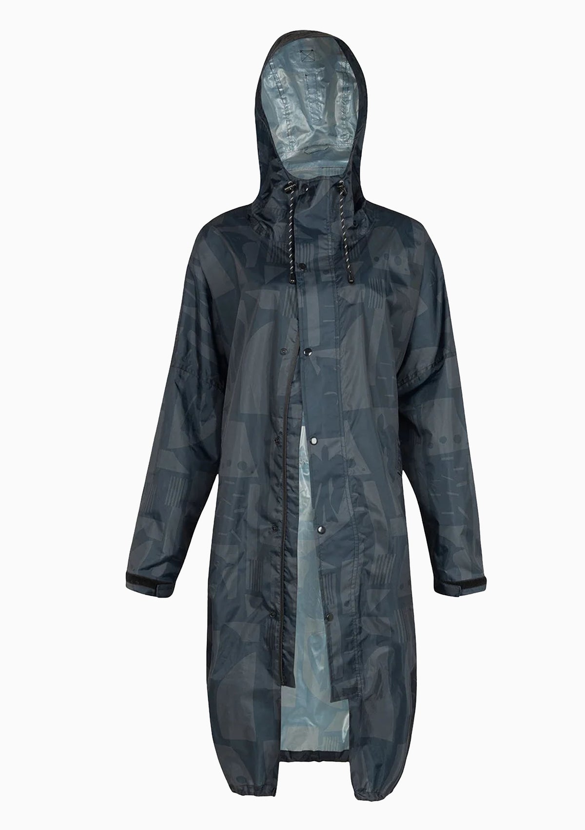 Rain Coat Camo | Back To Black Art Camo