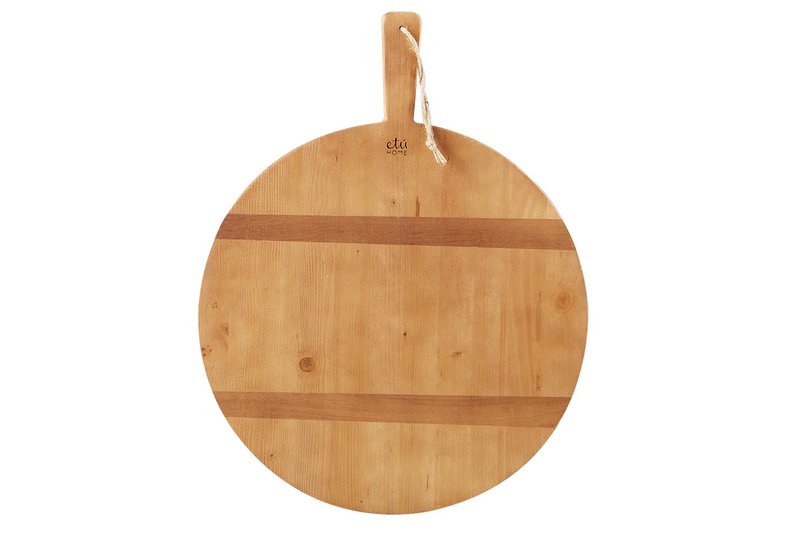Round Pine Charcuterie Board | Medium