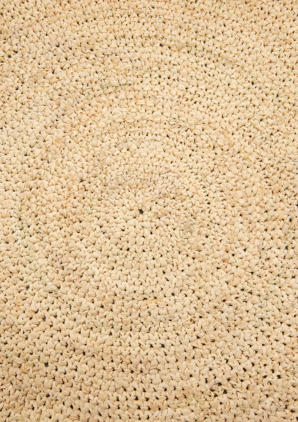Round Placemat, Natural