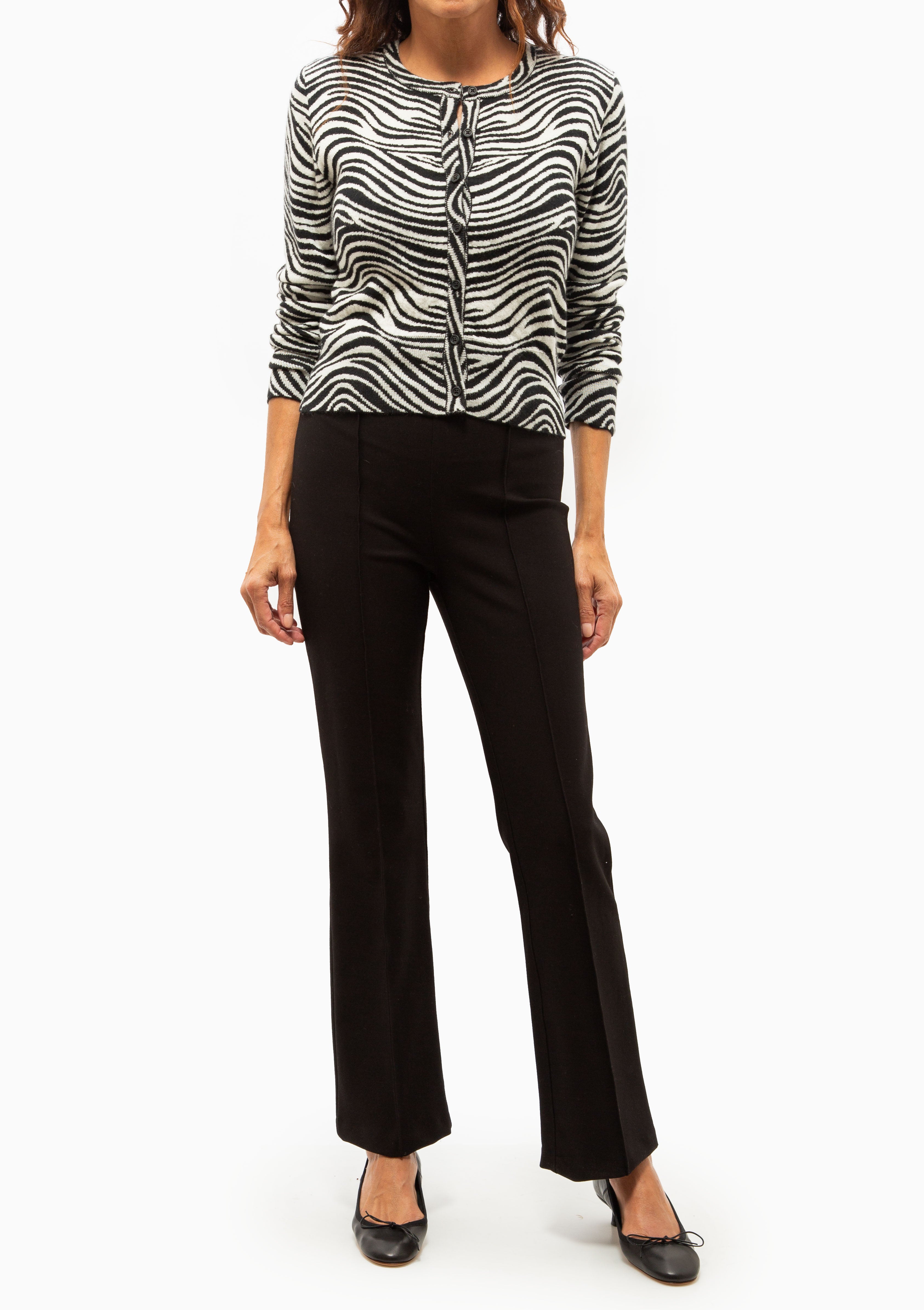 Cashmere Baby Cardigan | Zebra