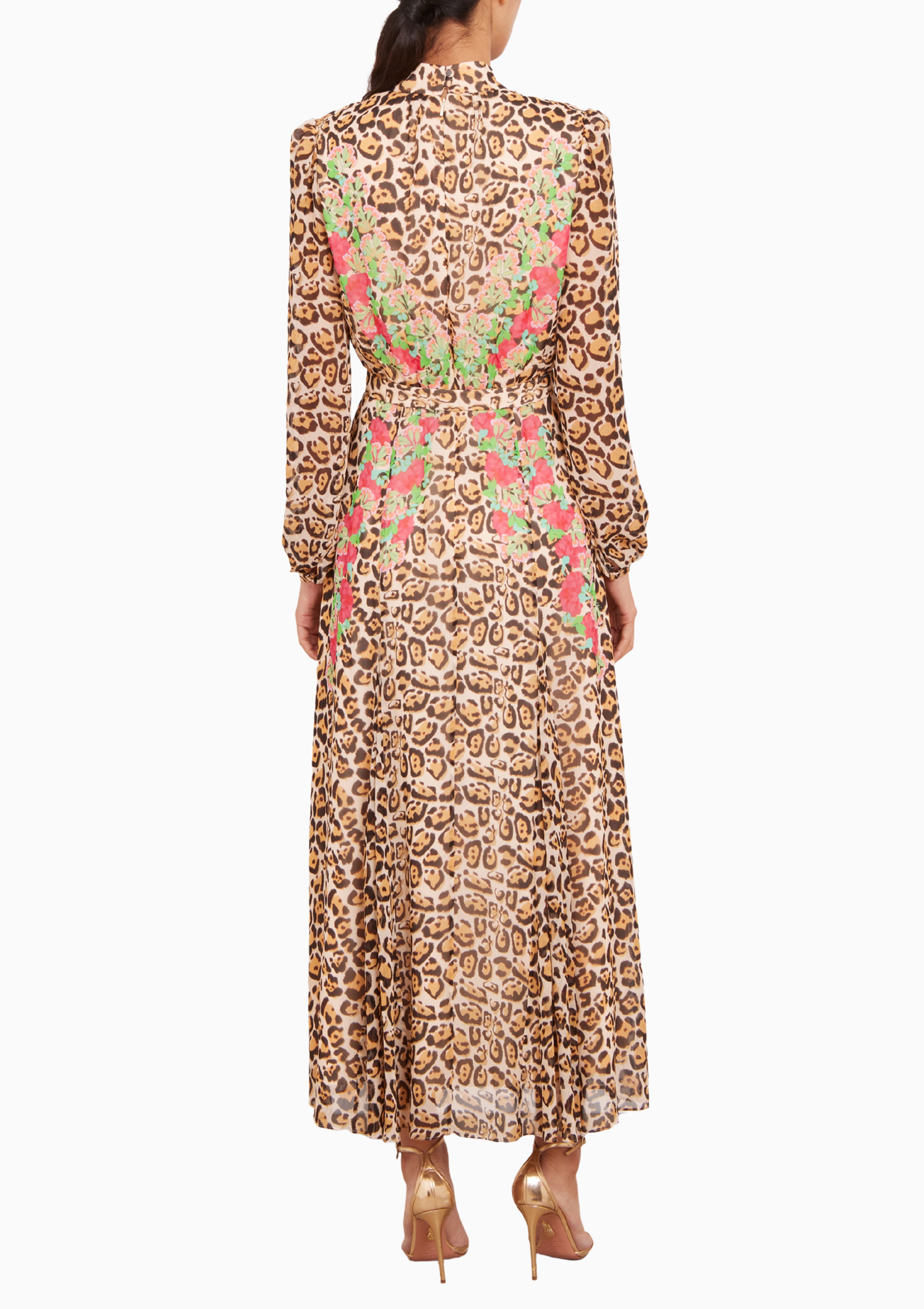 Jacqui D Dress | Leopard Adorning