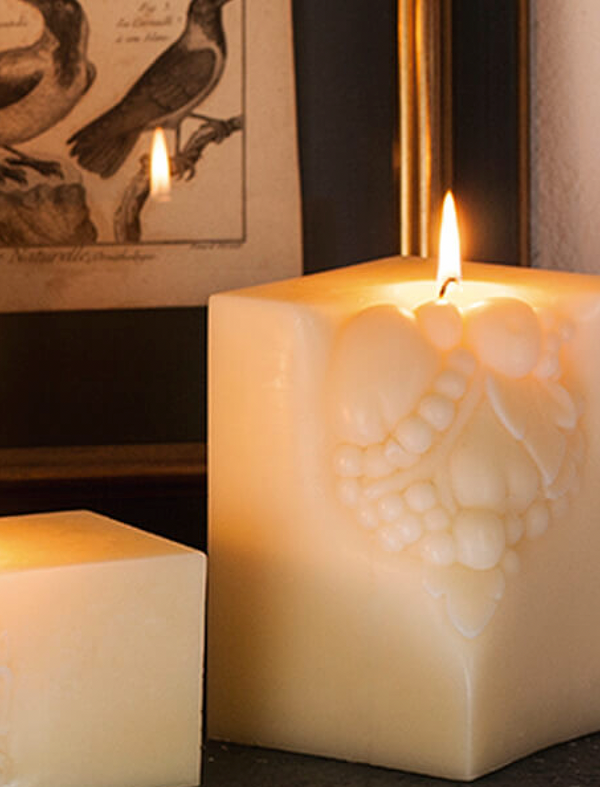 Antique Corbel Candle