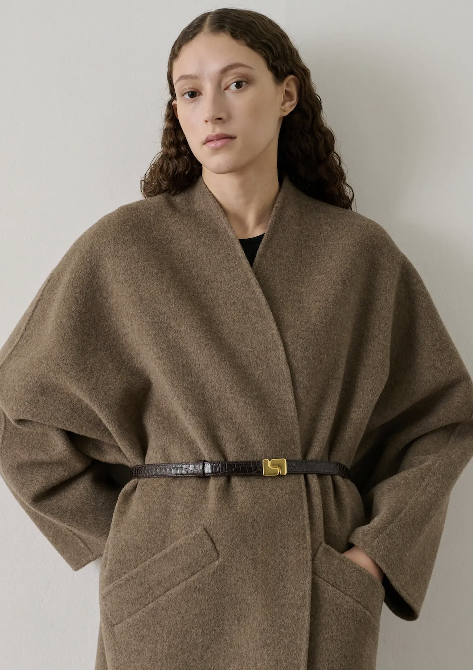 Ninon Mini Belt | Marron Fonce