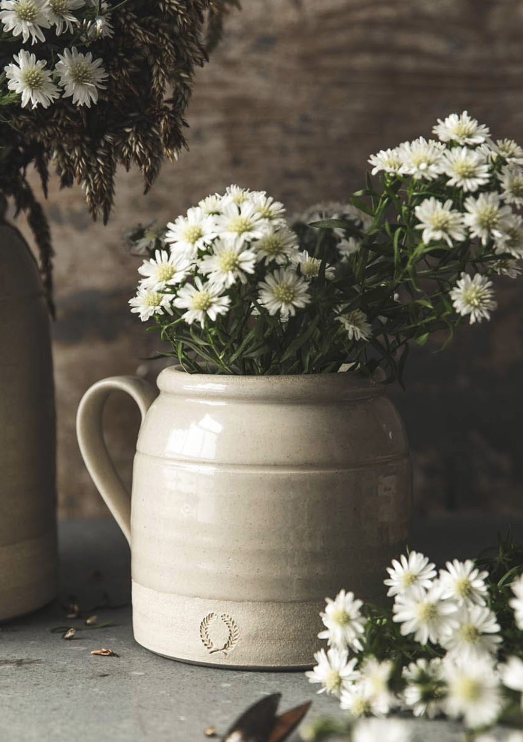 French Country Crock, Oat Stoneware | Small