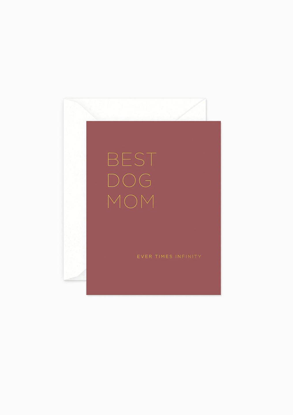 Dog Mom Greeting Card