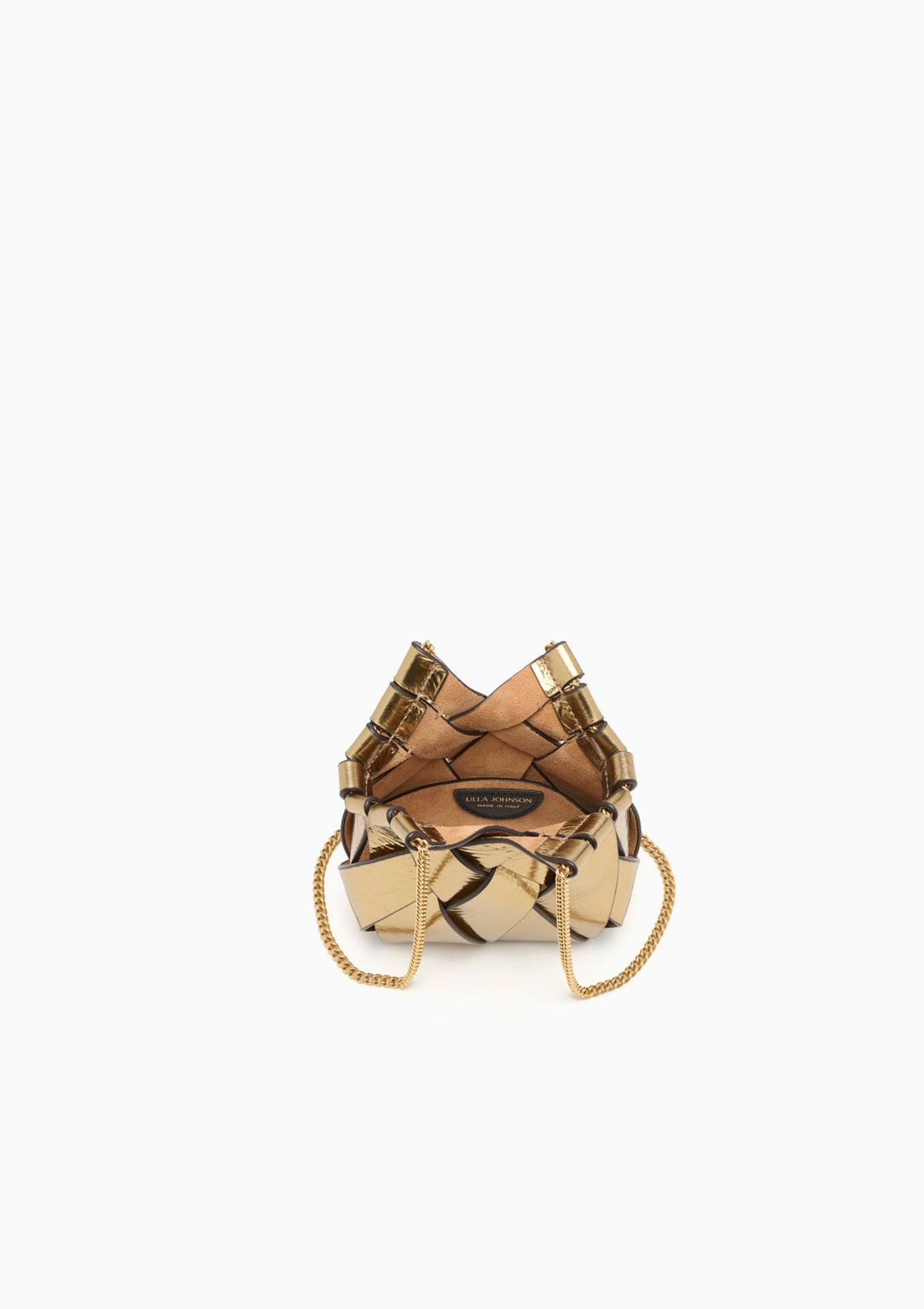 Charlotte Mini Crossbody With Chain | Gold