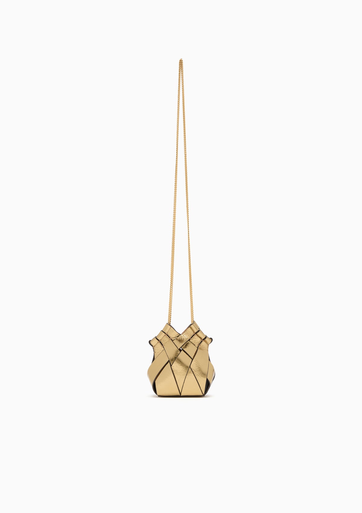 Charlotte Mini Crossbody With Chain | Gold