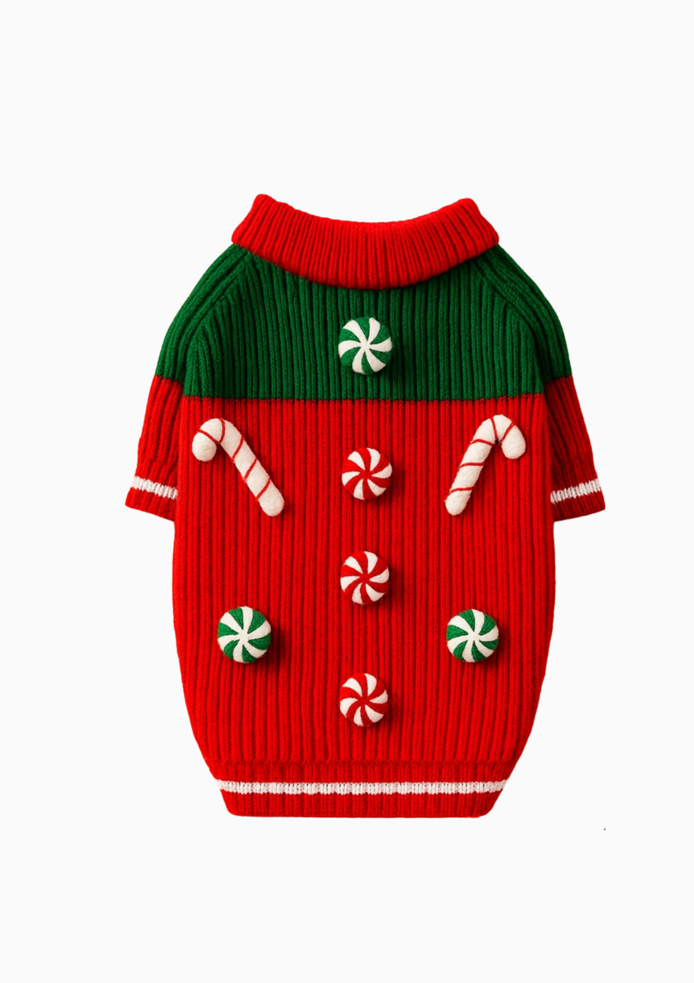 Original Peppermint Candy 3D Icon Sweater