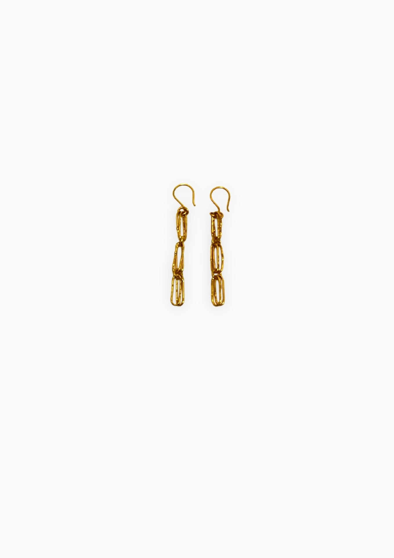 18kt Gold Vermeil PSTM Afghanistan Lajward Marmarin Earrings