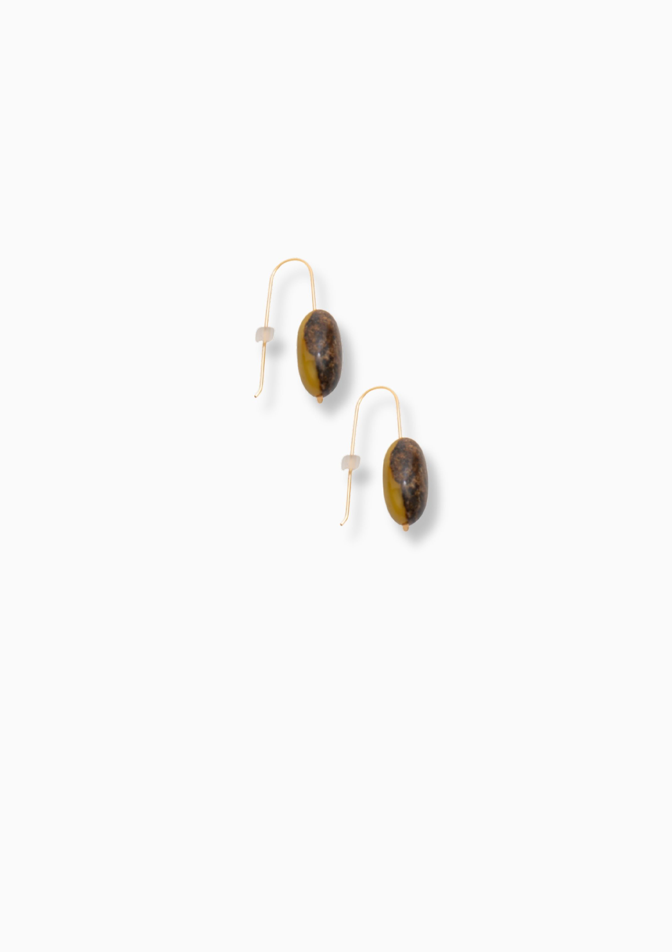 Amber Drop Earrings