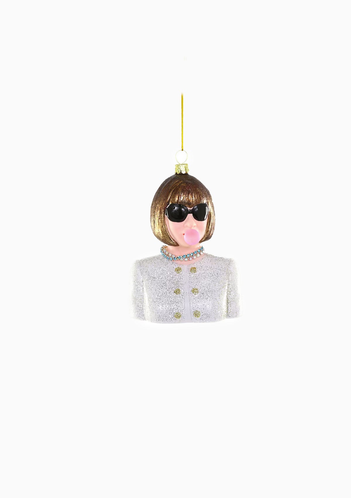Anna Wintour With Bubble Ornament