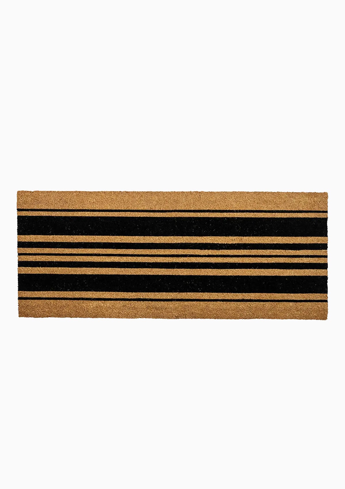 Bold Stripes Coir Doormat | 24" x 60"