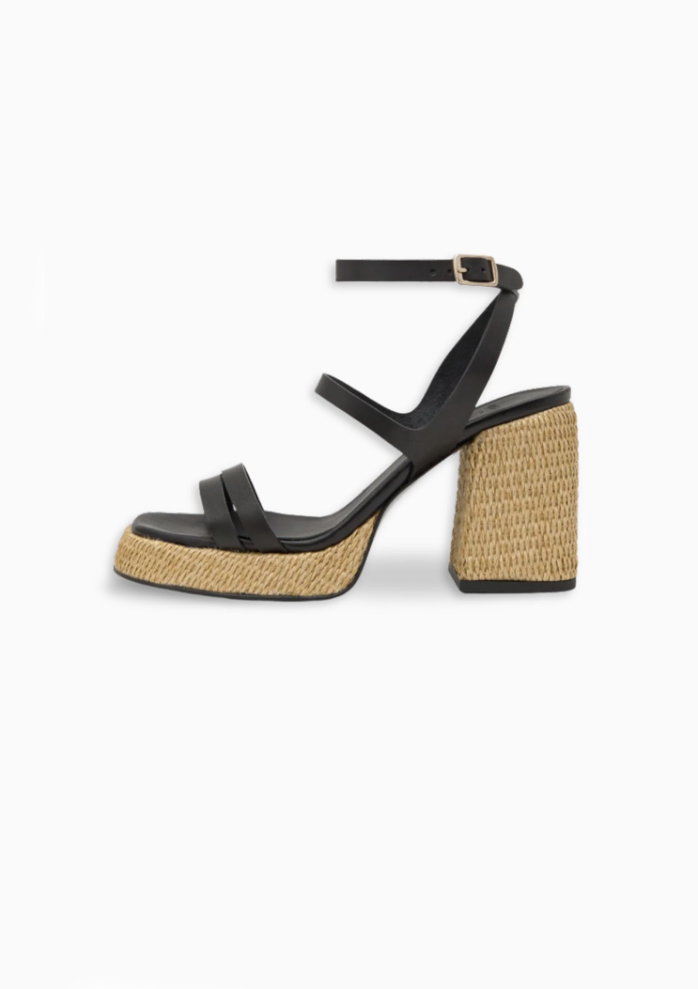 Victoria Heel Sandal | Negro