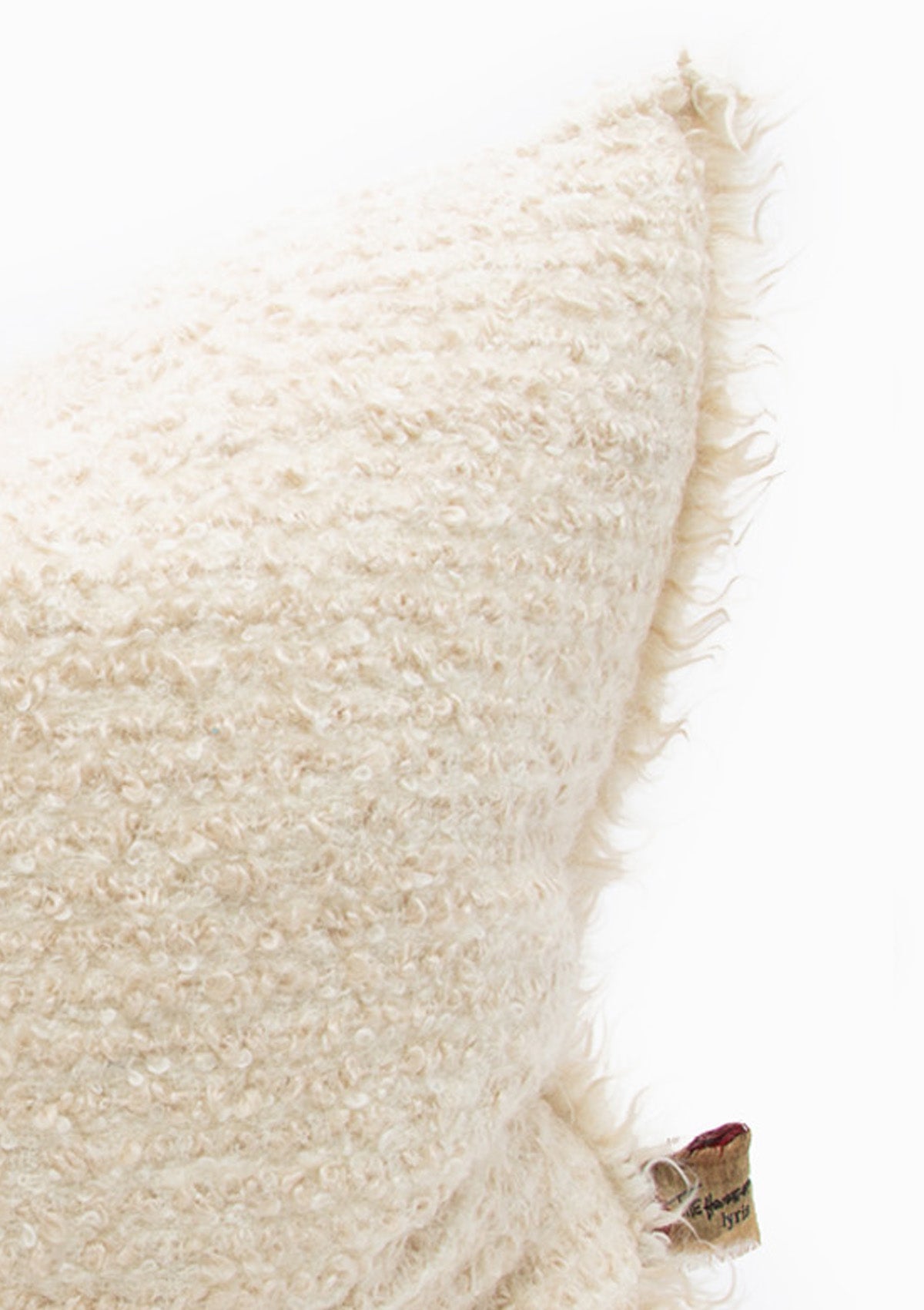 Ariete Cushion | Cream, 24"x24"