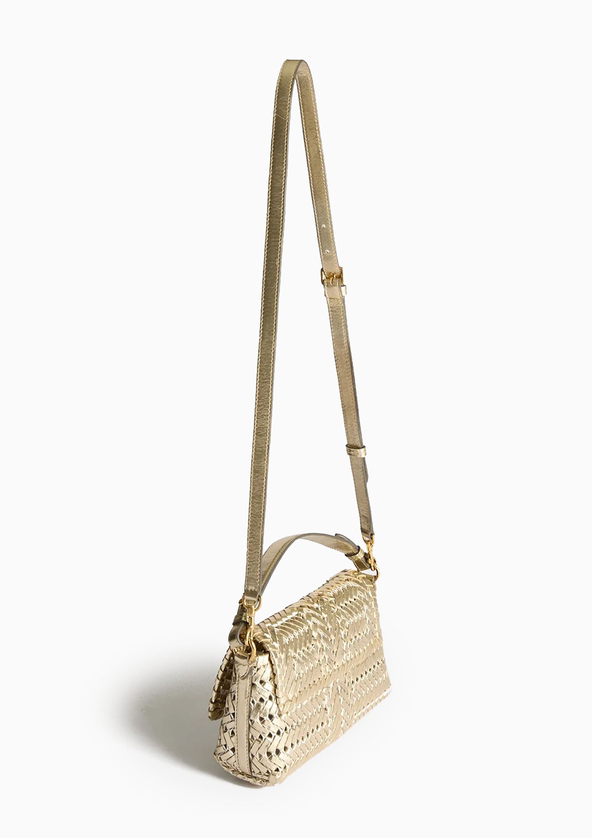 Neeson Crossbody | Platino Gold