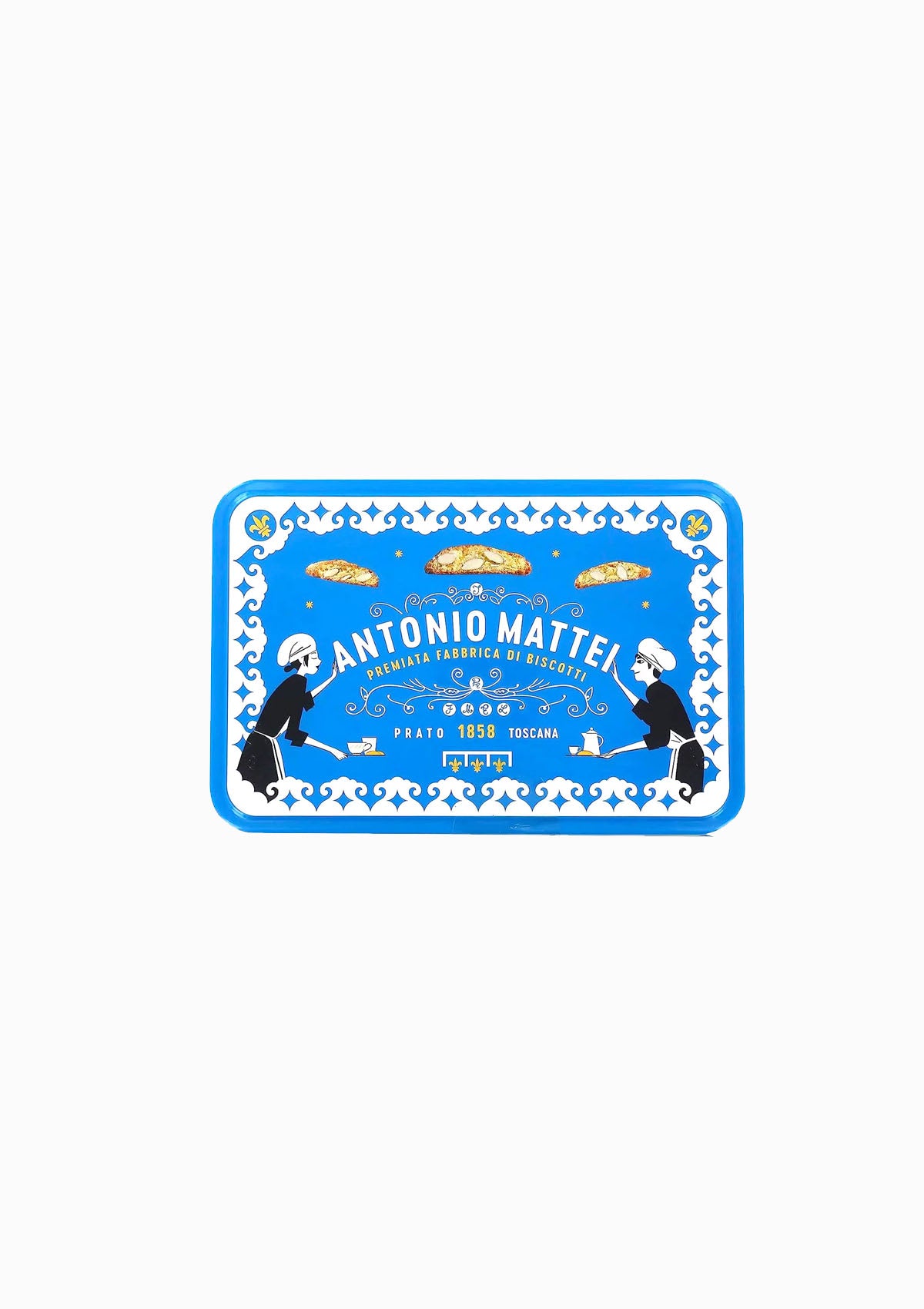 Antonio Mattei Biscotti Di Prato Blue Tin