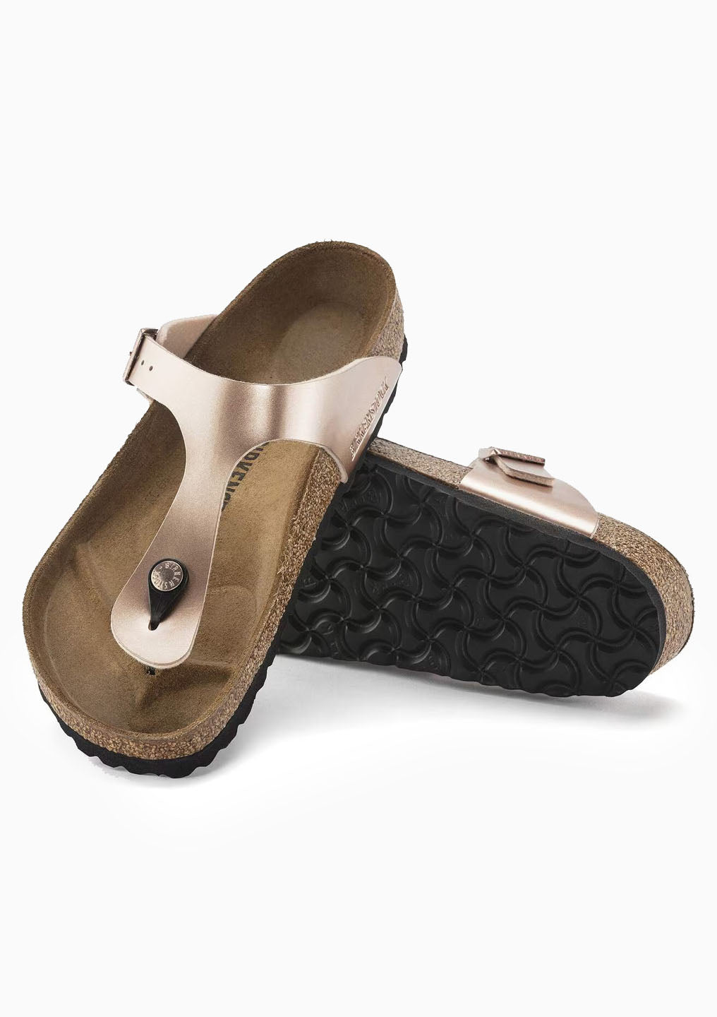 Gizeh Birko-Flor Sandal | Copper