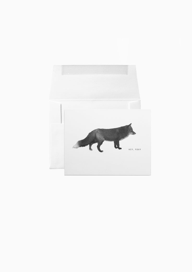 Fox Hey Foxy Greeting Card
