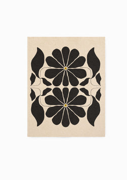 Floral Balance Medium Layflat Notebook