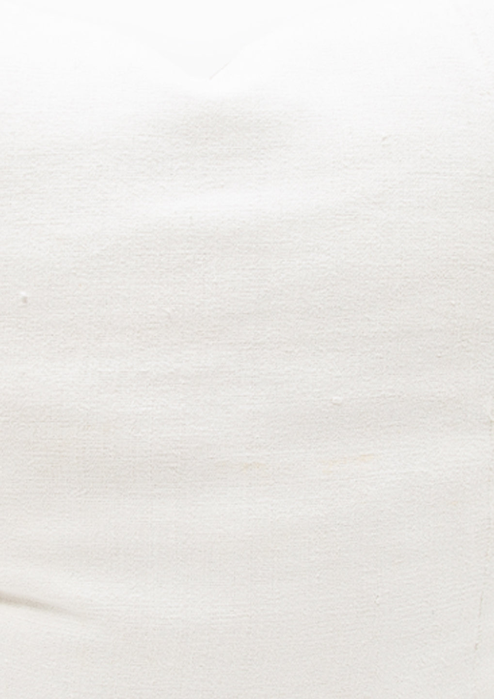 Vintage Linen Cushion, Cream | 25"x25"