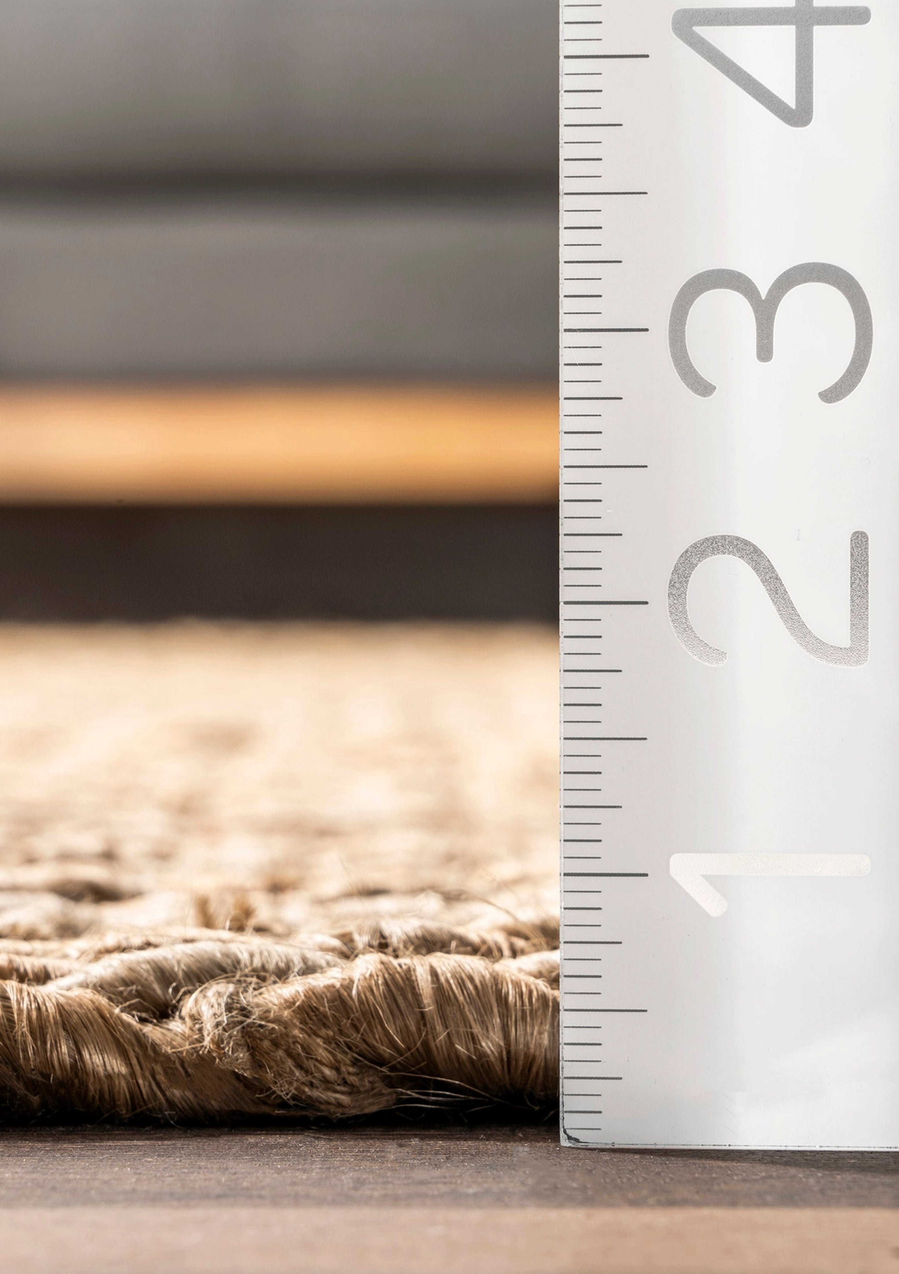 Hand Woven Hailey Jute Runner | Natural, 2'6" x 8'