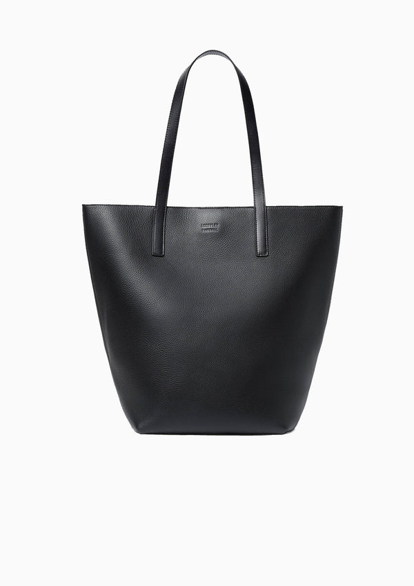 Walker Leather Tote | Black