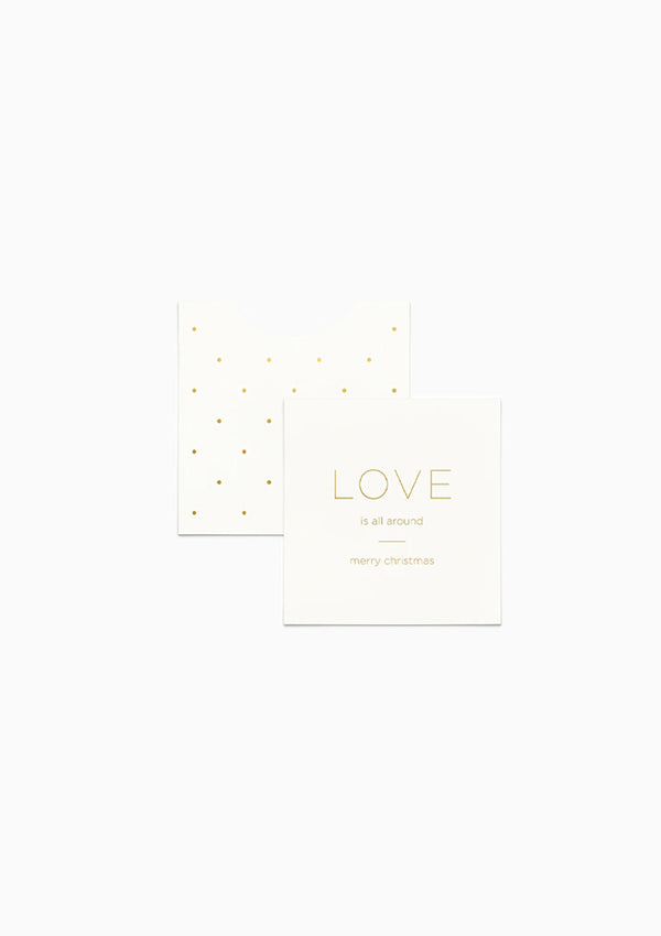 Love Is All Around Mini Card
