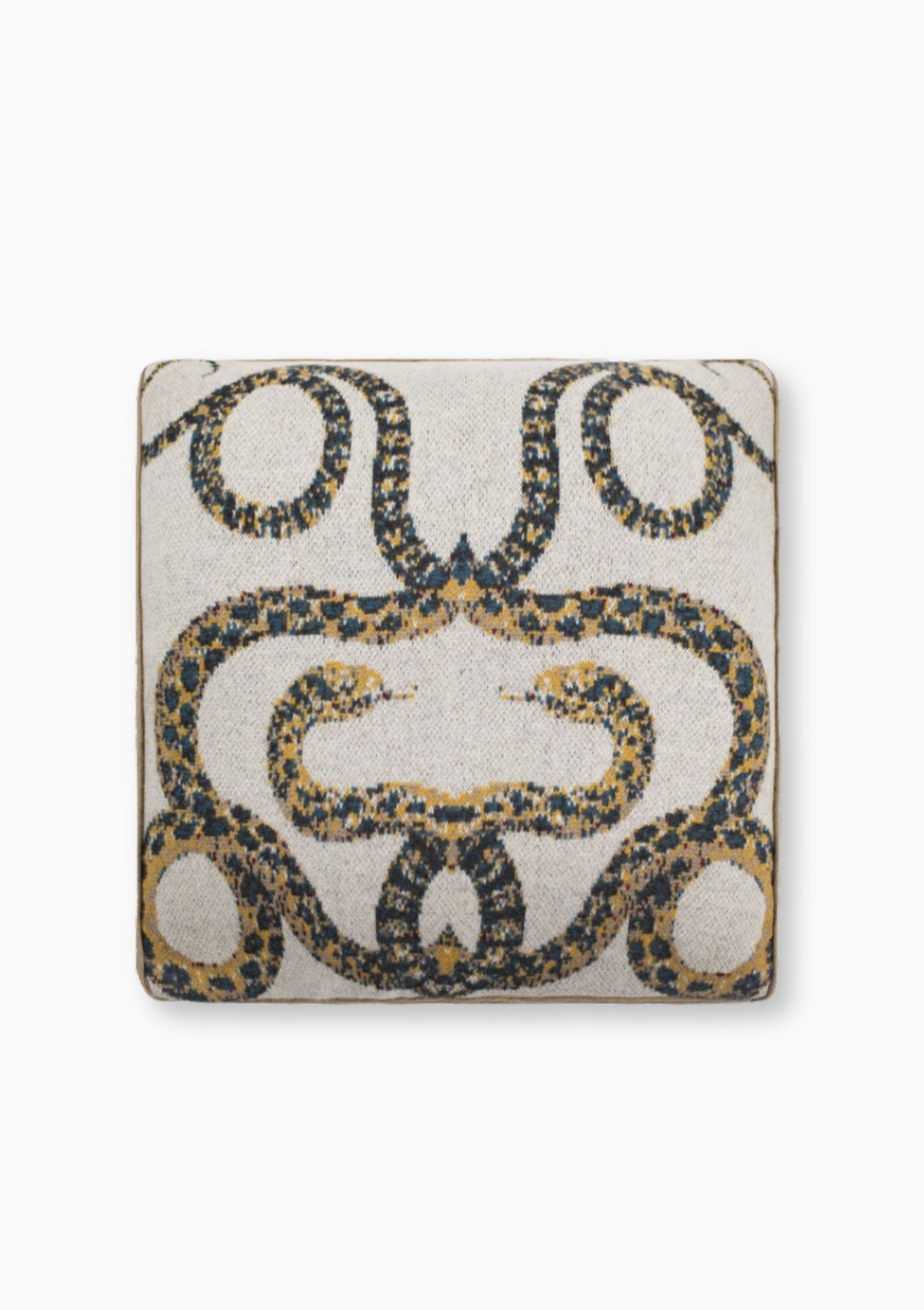 SAVED NY Serpents Pillow available at Diani.