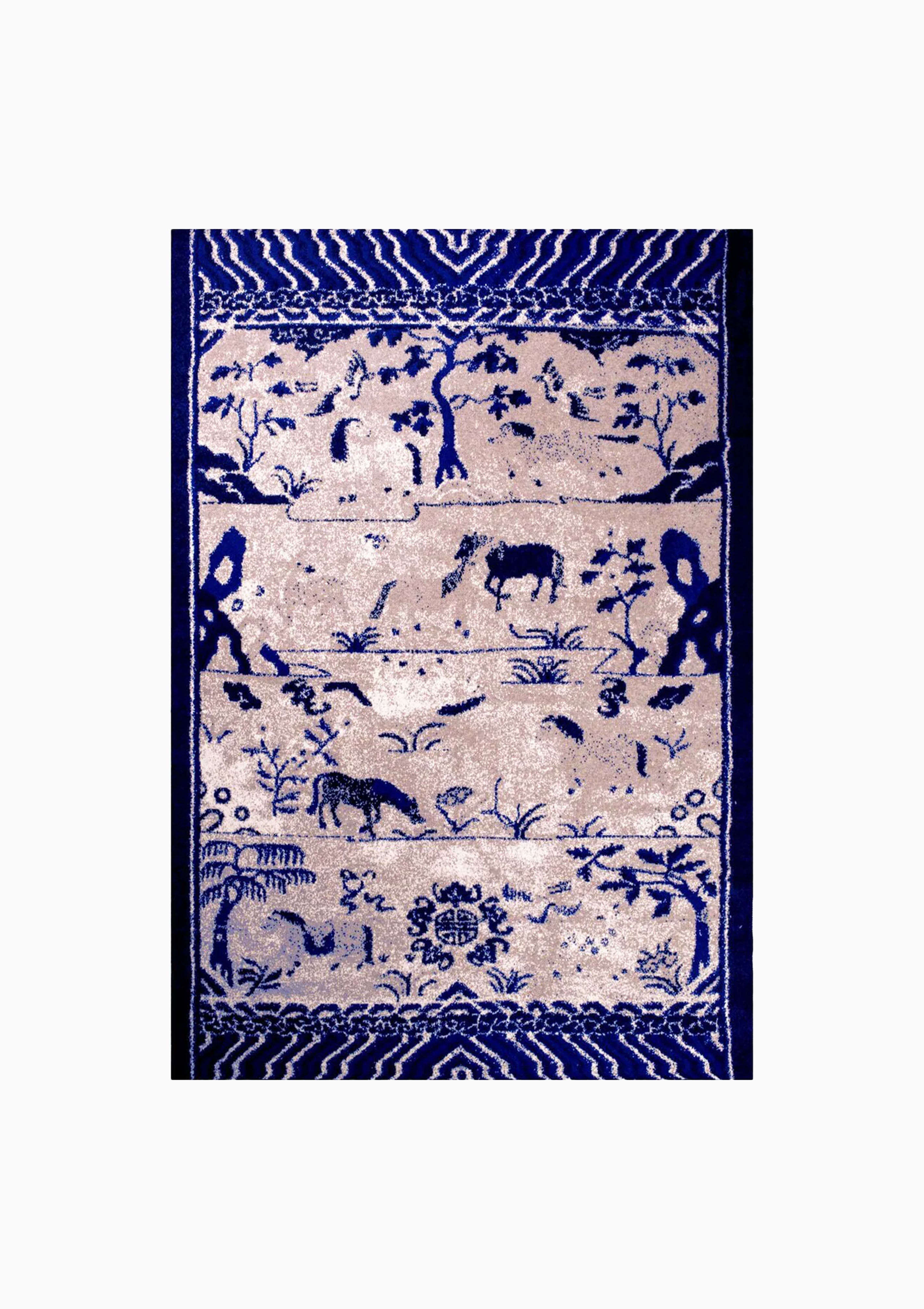 The Peking Carpet Throw | 51" x 71"