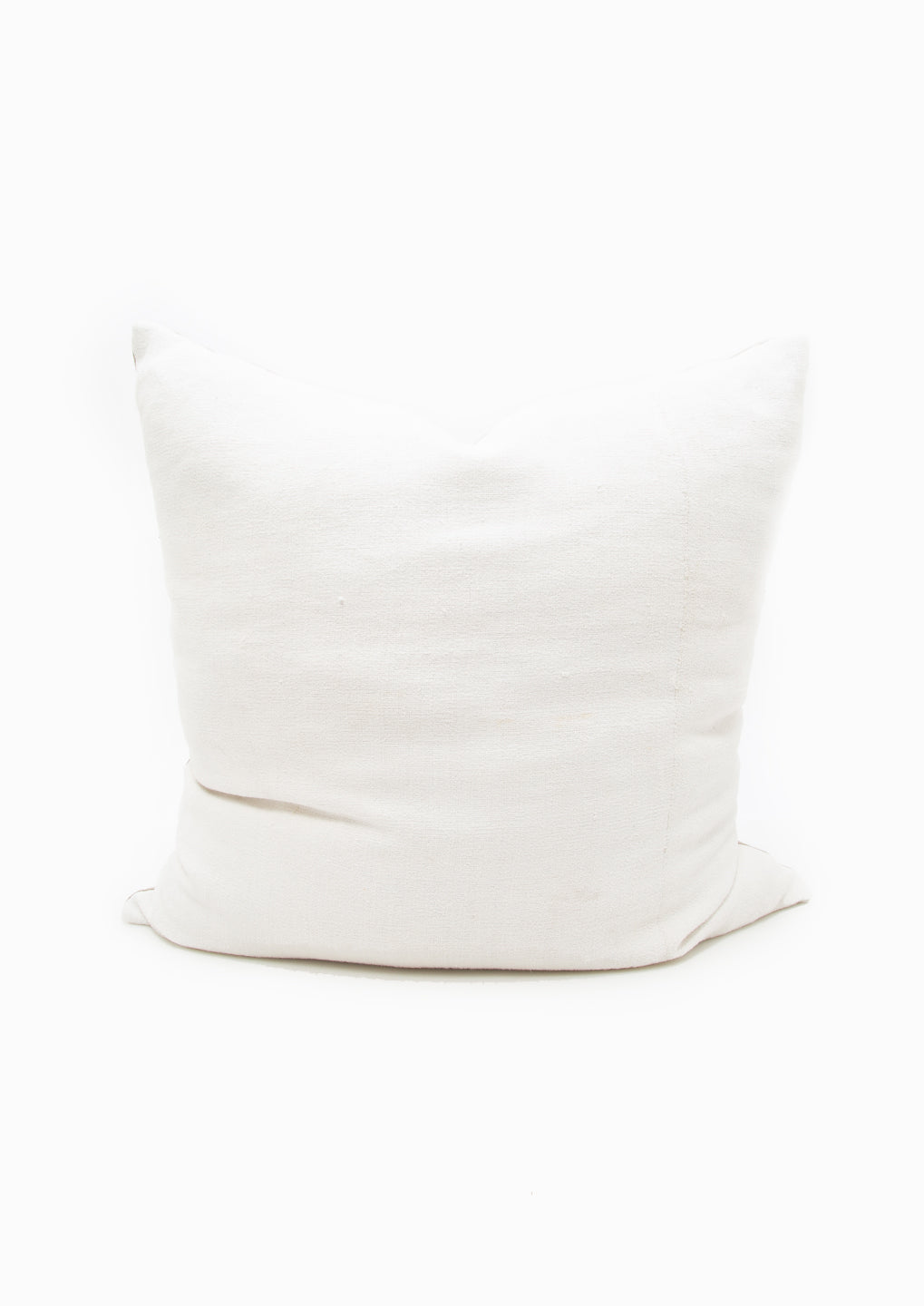 Vintage Linen Cushion, Cream | 24"x24"
