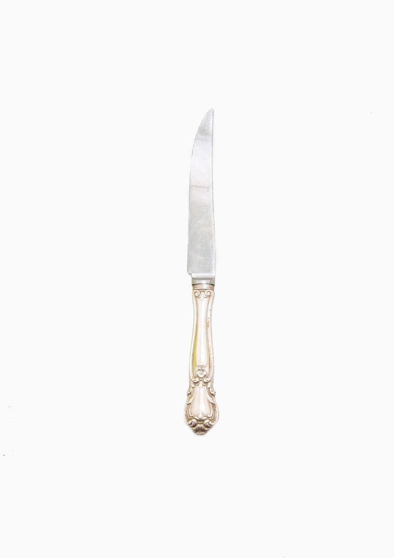 Vintage Rose Serrated Knife