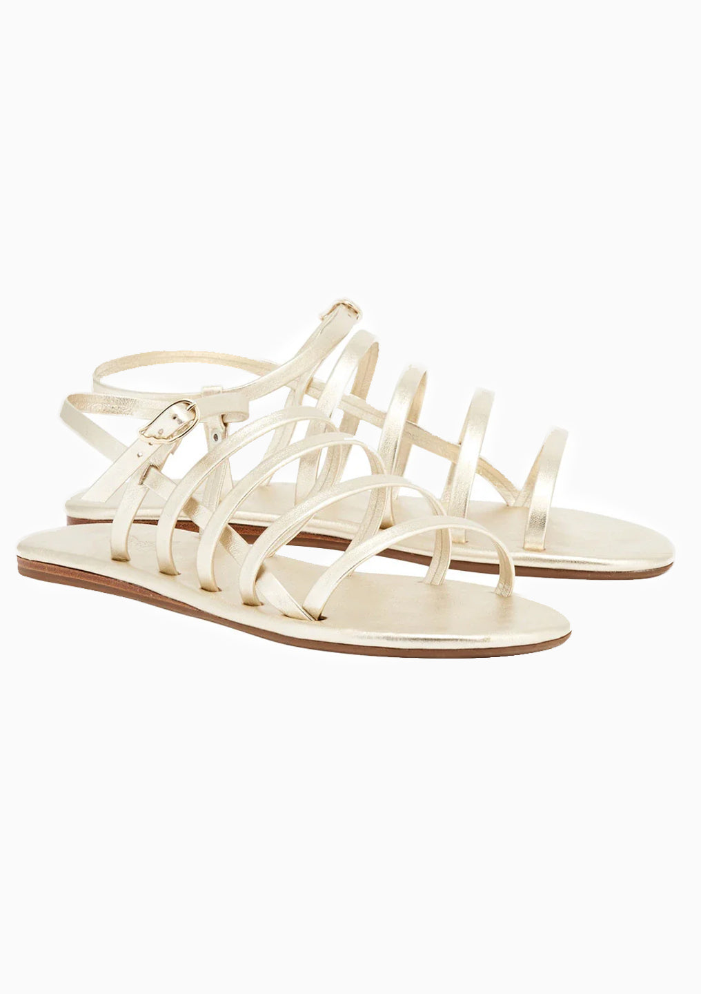 Maximia Sandal | Platinum
