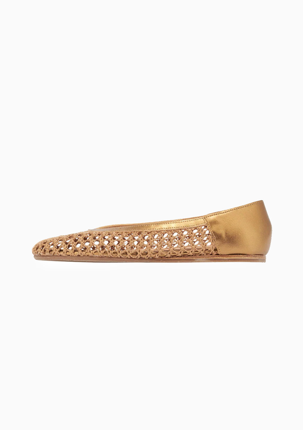 Aeropi Ballet Flat | Bronze