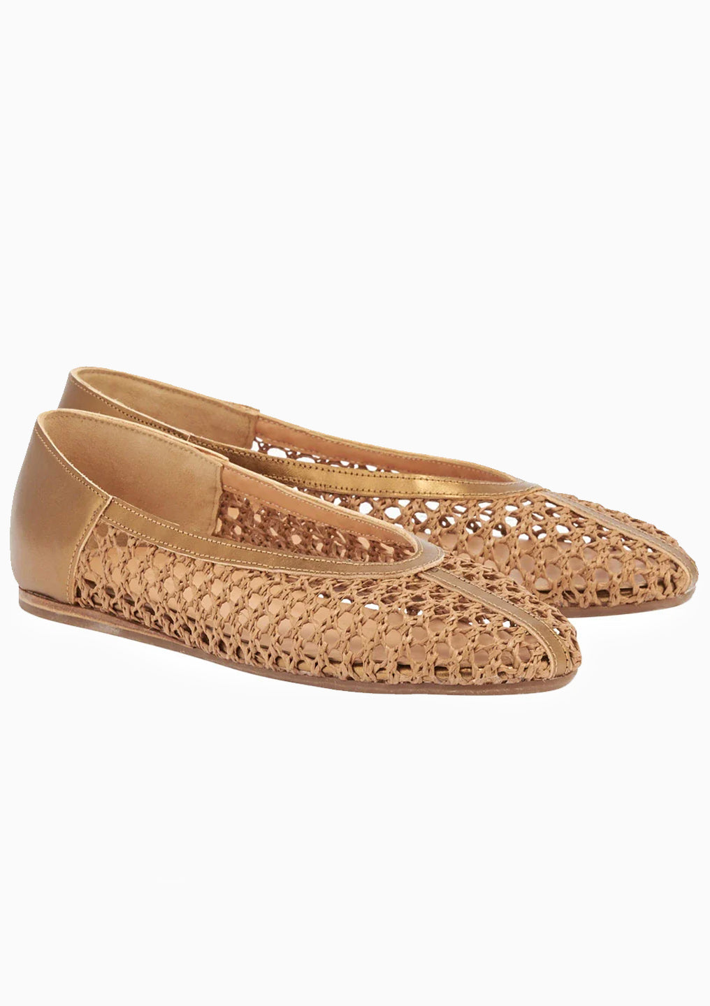 Aeropi Ballet Flat | Bronze